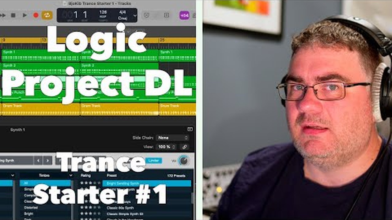 Free Logic Pro Trance Starter Project, Stock Only (Bjørnar Kibsgaard)