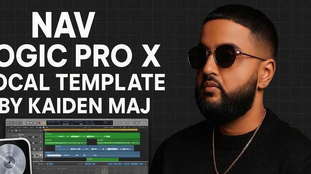 Free Logic Pro X Nav Style Rap Vocal Template (Kaiden Majarali)