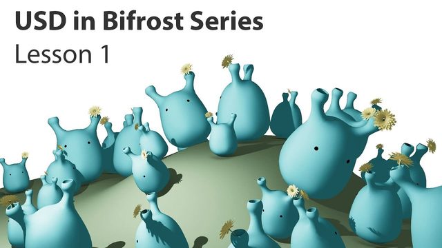 Free Maya Bifrost USD Scene: Creating a USD Stage, Lesson 1 (Autodesk)