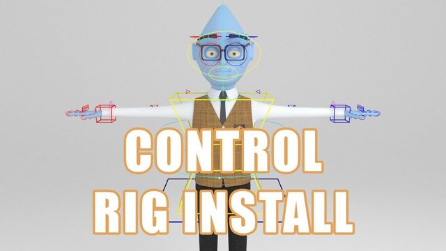 Free Maya 2020 Project Files: Mixamo Auto Control Rig Tutorial Series