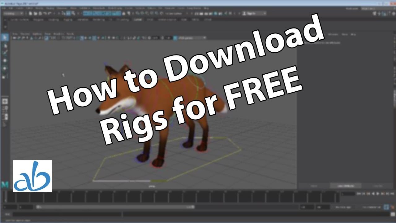Free Maya Rig: Fox Rig for Maya on Highend3D (Animate Better Guide)