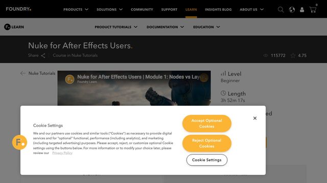 Free Nuke 12.2 Files: Nuke for After Effects Users Course (Foundry)