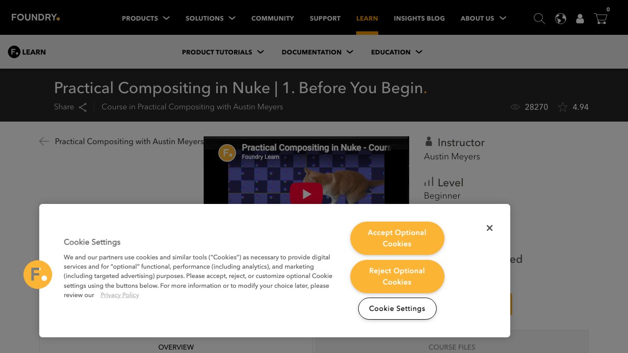Free Nuke 12 Course Files: Practical Compositing (Austin Meyers)