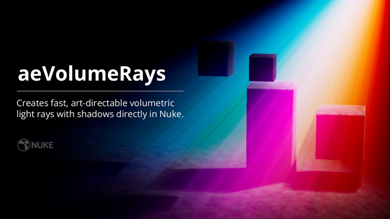 Free Nuke Scripts: aeVolumeRays God Rays Breakdown (Aitor Echeveste)