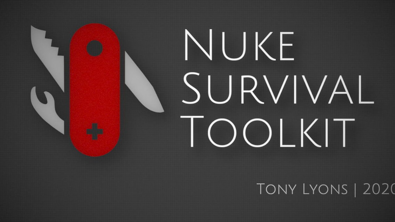 Free Nuke Gizmo Toolkit: Nuke Survival Toolkit with 292 Gizmos (Tony Lyons)