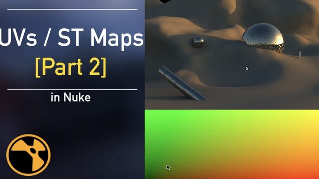 Free Nuke Project: UV and ST Map Part 2 Script with Image Sequence (Compositing Academy)