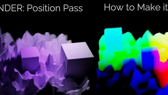 Free Nuke Script and Renders: Blender Position Pass Practice (Compositing Academy)