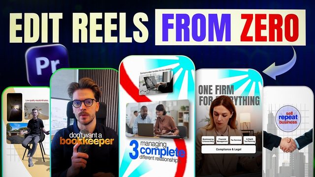 Free Premiere Pro Reel Editing Project Files (HasimFX)