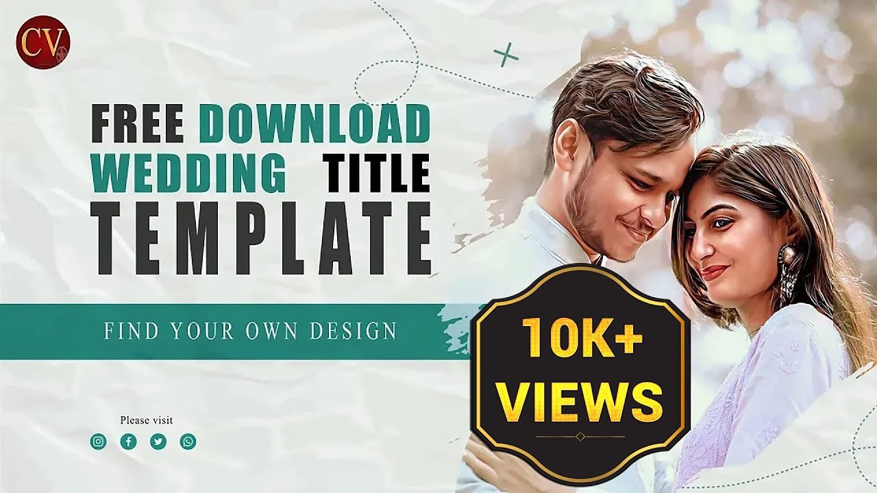 Free Premiere Pro Wedding Title: Premium Silk (Classic Videography)