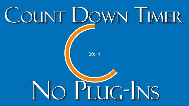Free Premiere Pro Countdown Timer Project, No Plugins (Jonathan Ayers)