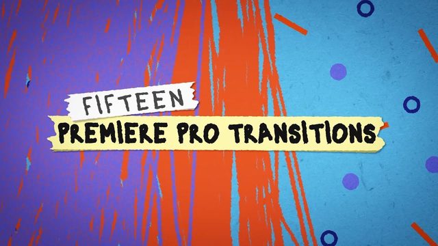 15 Free Textured Transition MOGRTs for Premiere Pro (PremiumBeat)
