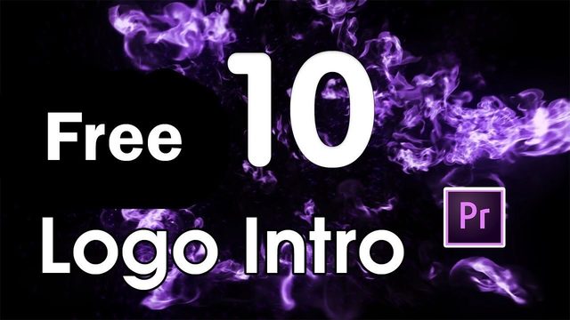 10 Free Logo Intro Templates for Premiere Pro (Animated Exposure)
