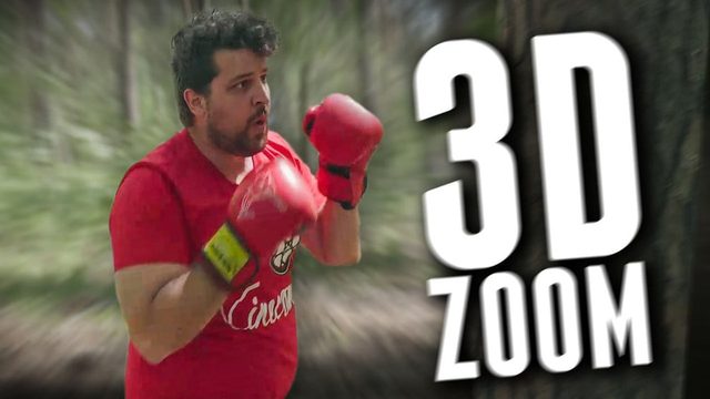 Free Premiere Pro Project: 3D Parallax Zoom Transition (Cinecom)