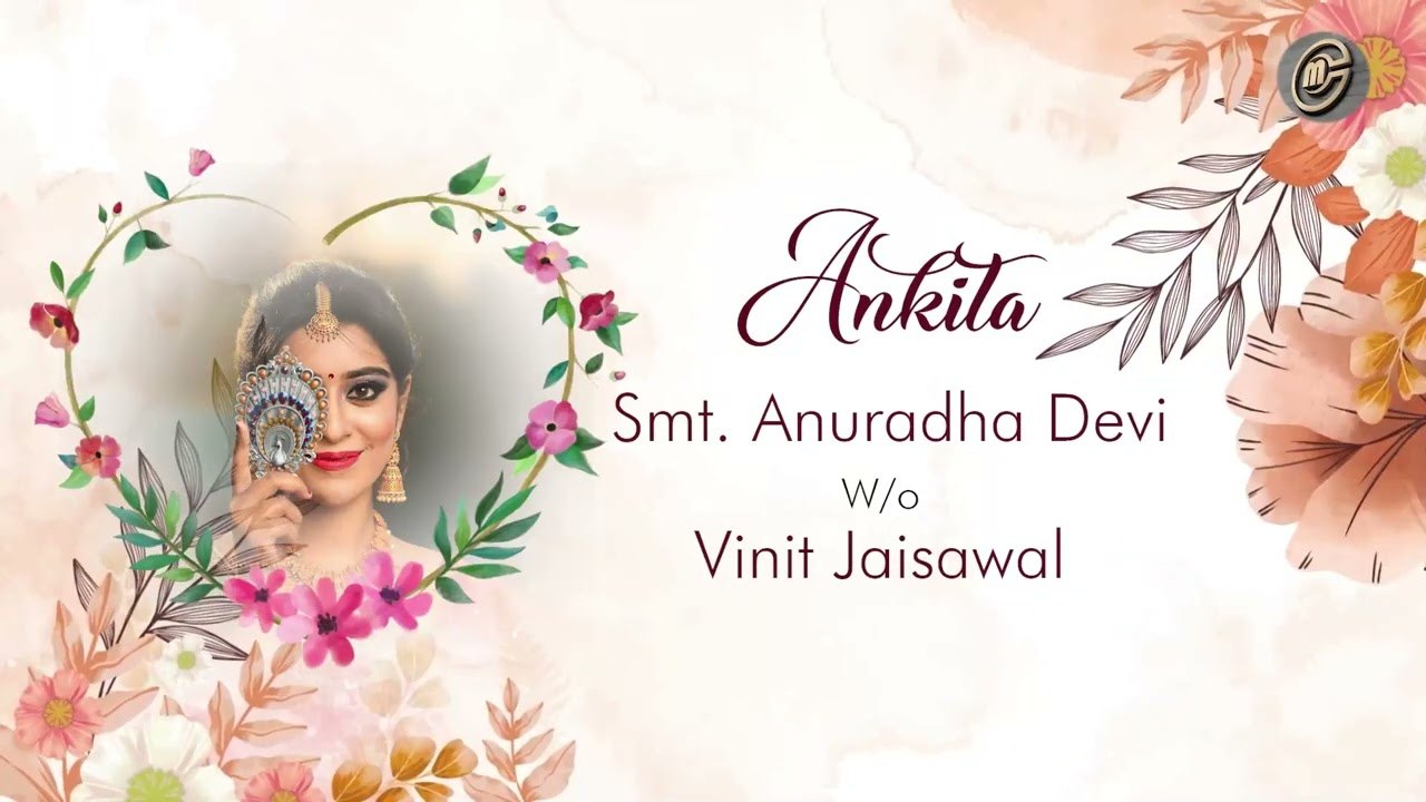 Free Premiere Pro Wedding Invitation Project: Cartoon Style (Creativity Maker)