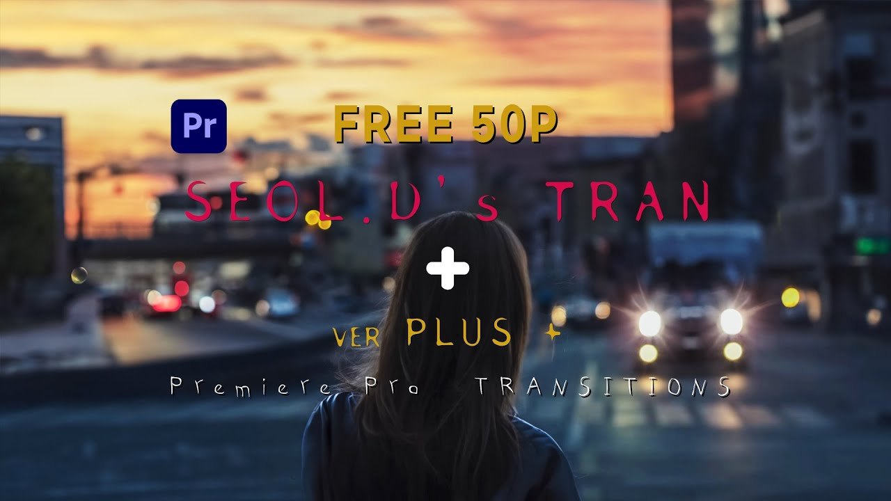 Free Premiere Pro Effect Preset: 50 Adjustment-Layer Transitions (설익은디자이너)