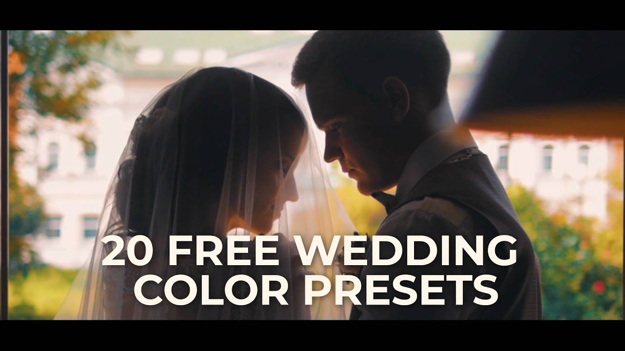 Free Premiere Pro 2017 Effect Preset: 20 Wedding Color Presets with LUTs (911 Templates)