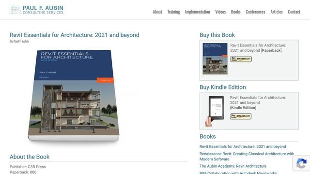 Free Revit 2021 Textbook Datasets: Revit Essentials for Architecture