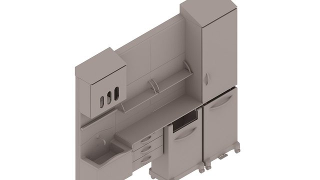 Free Revit 2020 Family Pack: Compass System Healthcare Wall and Casework Components (Herman Miller)