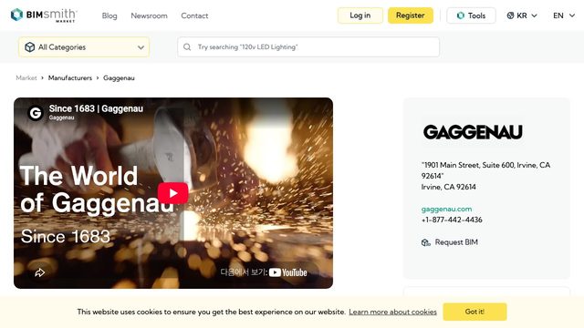Free Revit Family Pack: Gaggenau Ovens, Cooktops and Kitchen Appliances on BIMsmith (Gaggenau)