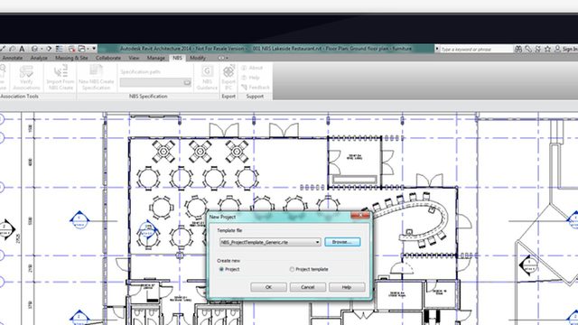 Free Revit 2023 Project Template: NBS BIM Templates for the BIM Object Standard 2.2 (NBS)