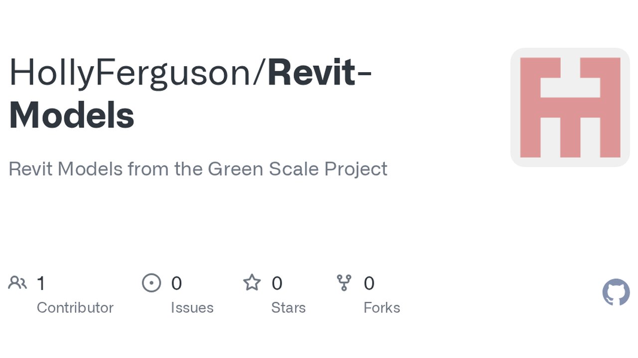 Free Revit 2014 Project: Six Building Models from the Green Scale Project (Holly Ferguson)
