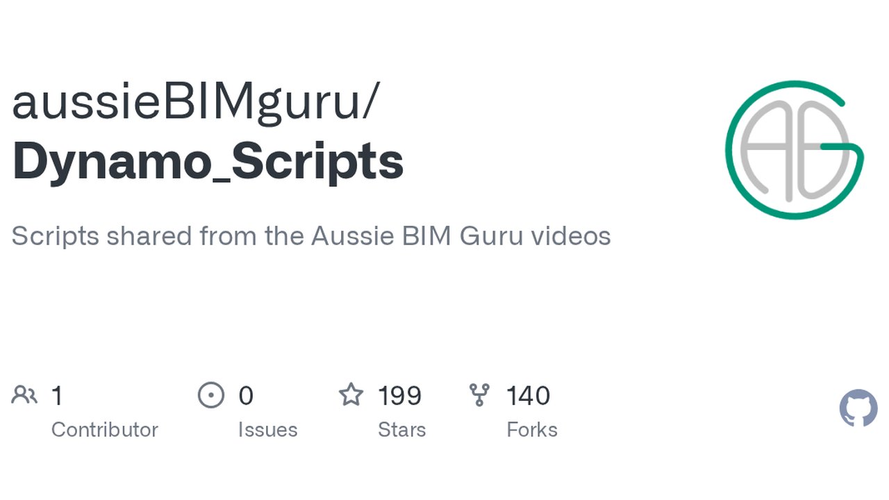 Free Revit Dynamo Script Pack: 128 Graphs from the Aussie BIM Guru Videos (Aussie BIM Guru)