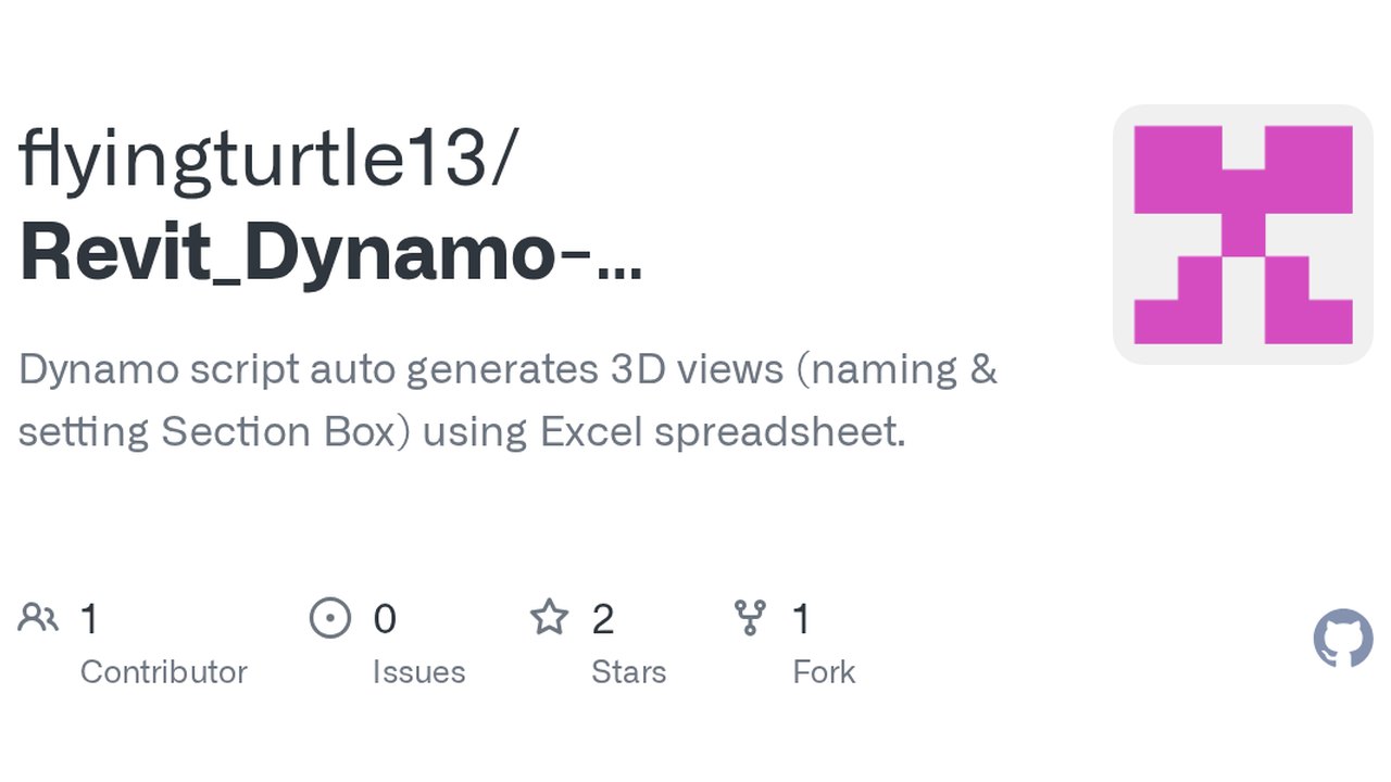 Free Revit Dynamo Script: Auto-Generate 3D Views with Section Boxes from Excel (CCaparas)