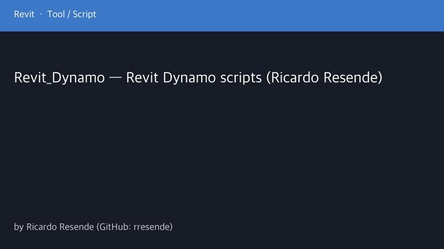 Free Revit Dynamo Script Pack: Progress Status, Model QA and Quantity Graphs (Ricardo Resende)