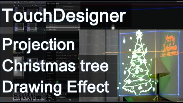 Free TouchDesigner Project: Lookup CHOP Sequenced Projection (mamo)