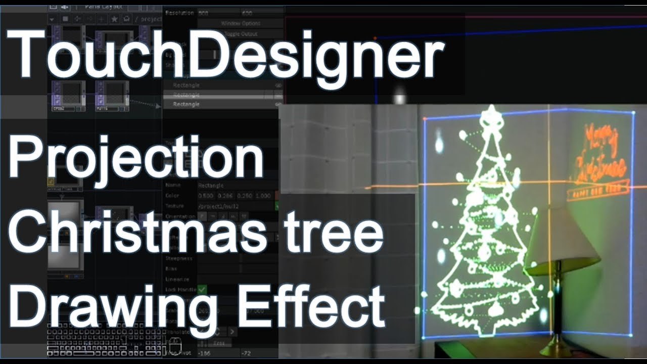 Free TouchDesigner Project: Lookup CHOP Sequenced Projection (mamo)