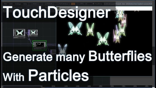 Free TouchDesigner Project: Mouse-Attracted Particle SOP Setup (mamo)