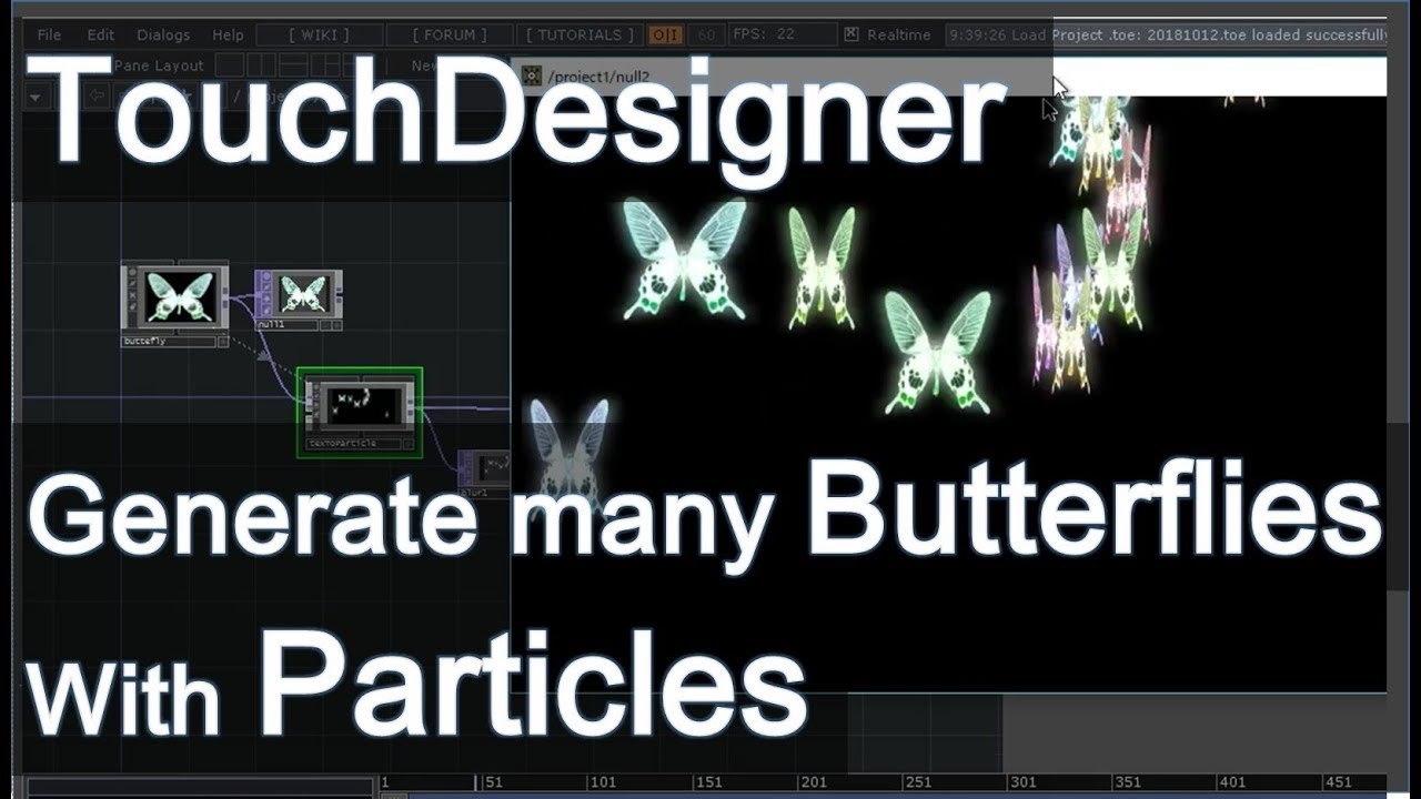 Free TouchDesigner Project: Mouse-Attracted Particle SOP Setup (mamo)