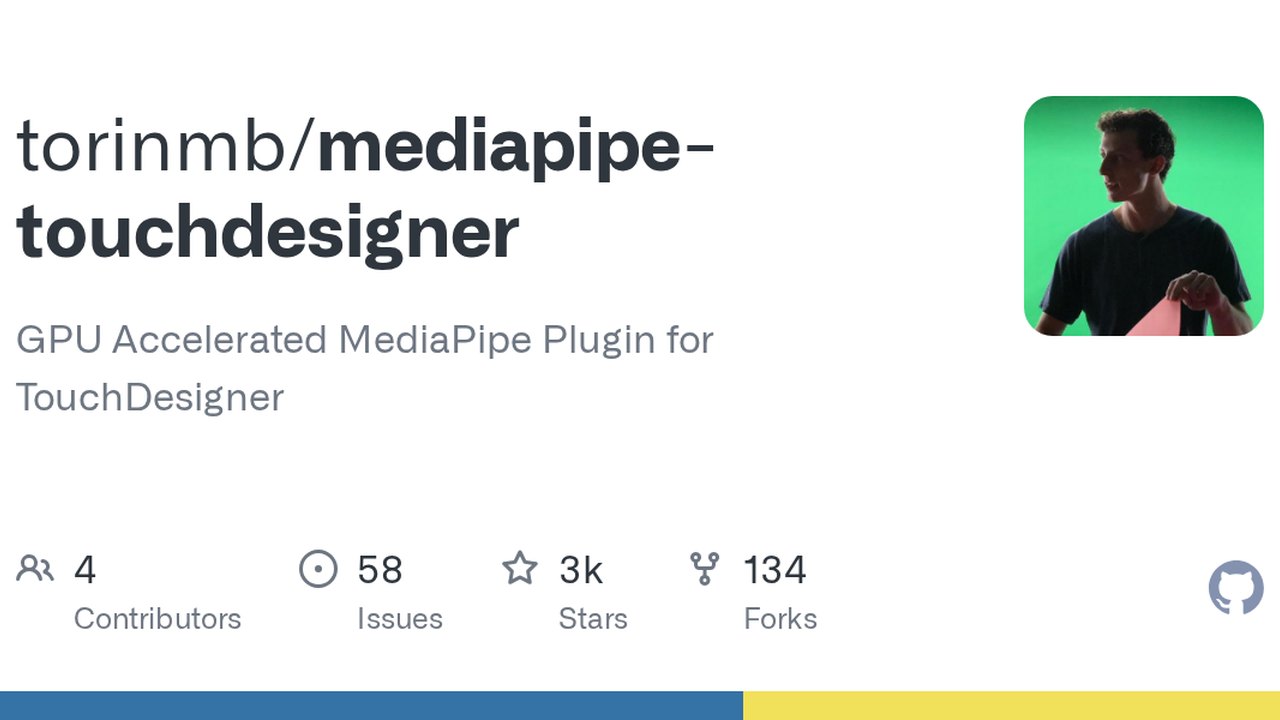 Free TouchDesigner Component: GPU MediaPipe Face, Hand & Pose Tracking (Torin Blankensmith)