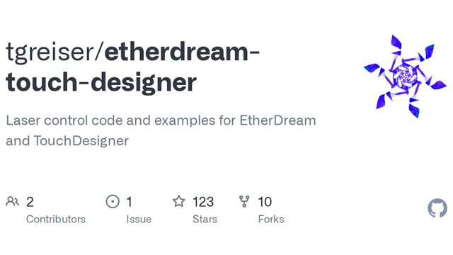Free TouchDesigner Laser Projects: 27 Ether Dream ILDA Examples (Tim Greiser)