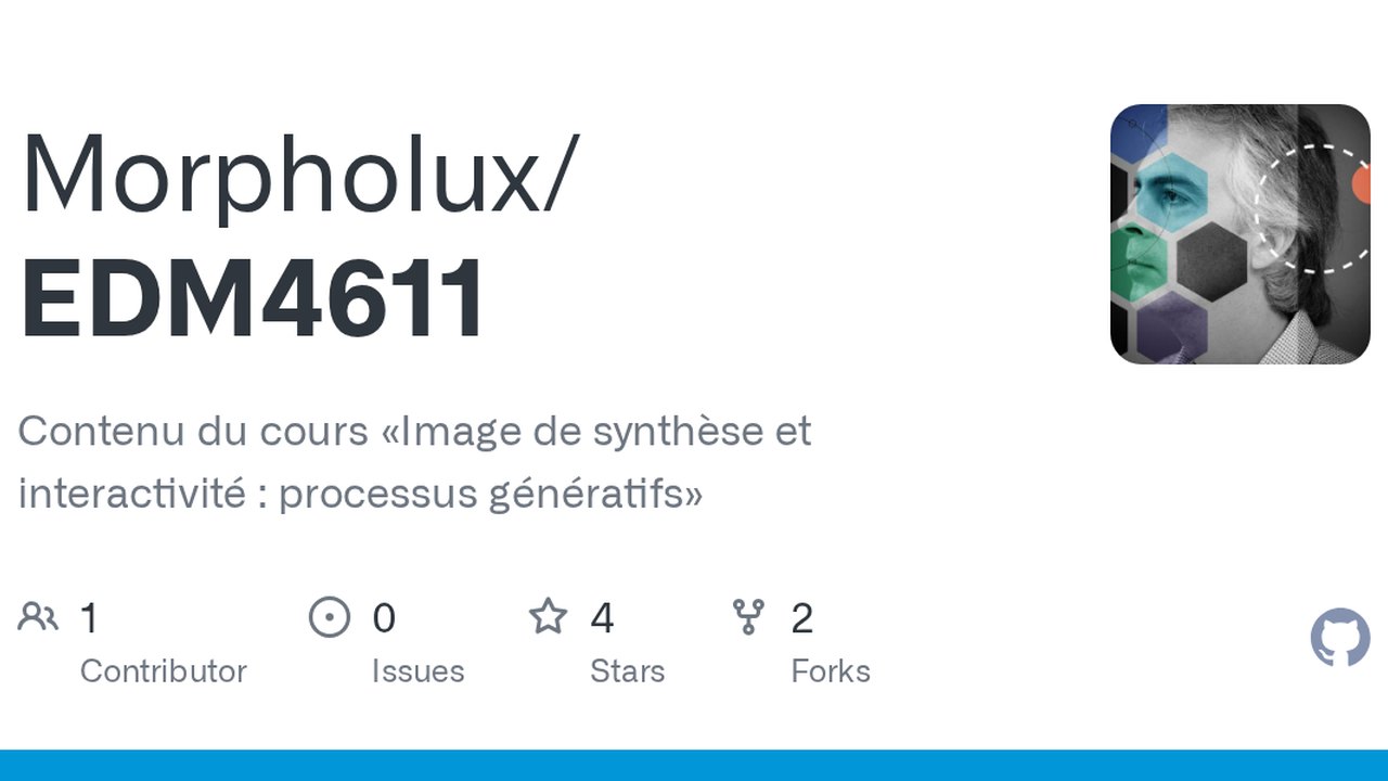 Free TouchDesigner University Course Files: 71 Generative Image Examples (UQAM, J.-F. Renaud)
