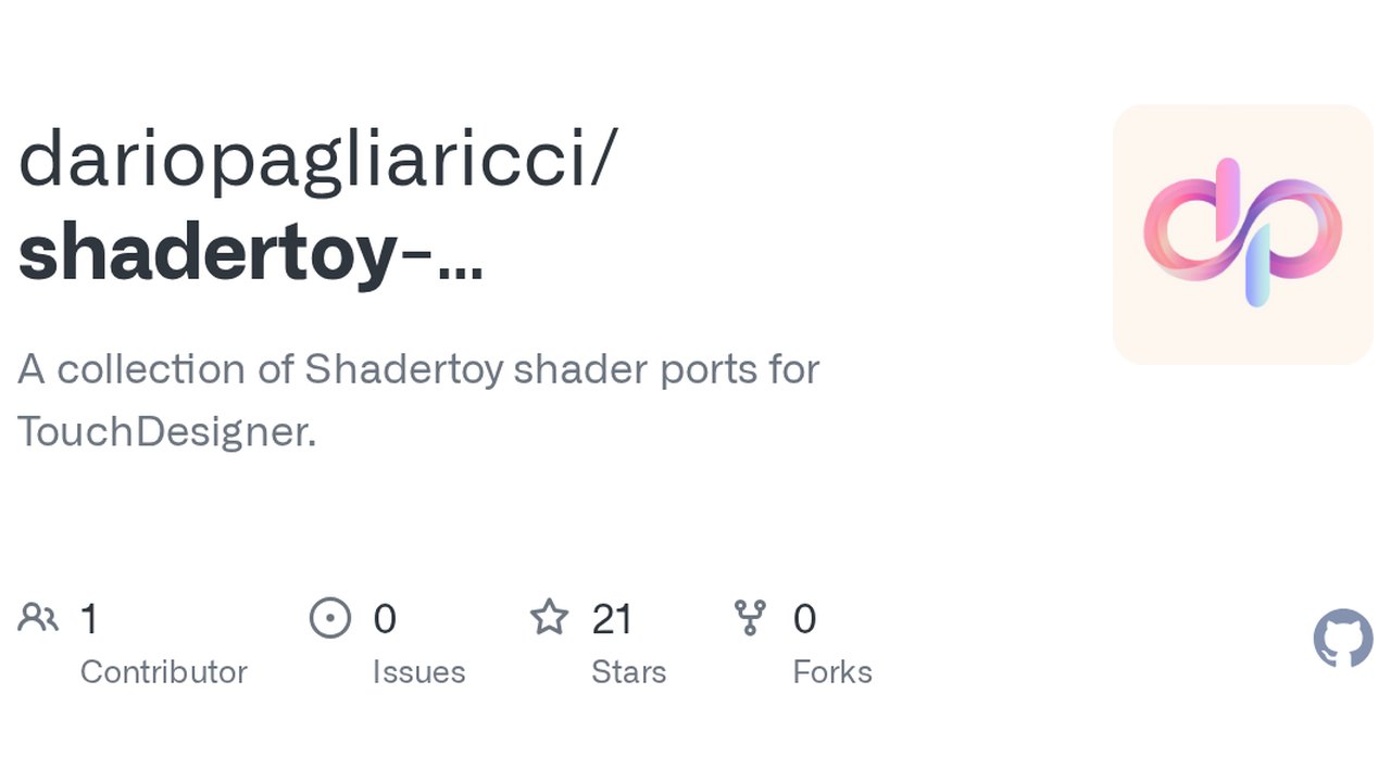 Free TouchDesigner Shadertoy Ports: 130 Raymarching & Path Tracing Examples (Dario Pagliaricci)