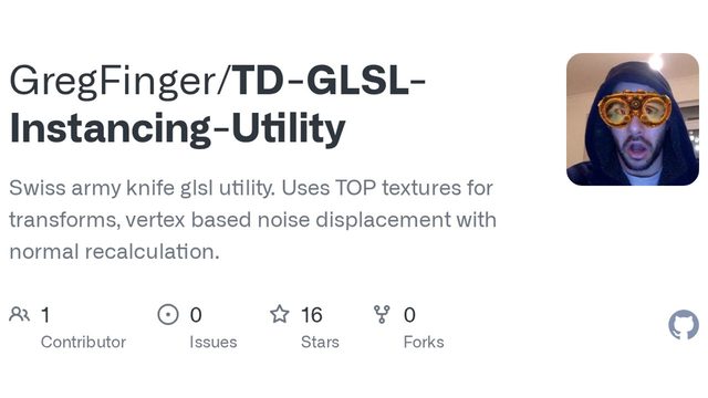 Free TouchDesigner Project: GLSL Instancing Utility with TOP Transforms & Noise (Greg Finger)