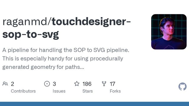 Free TouchDesigner 099 Component: SOP to SVG Export for Plotters & Laser Cutters (Matthew Ragan)