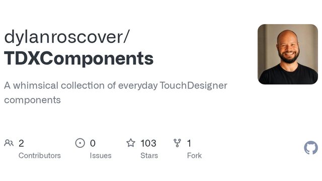 Free TouchDesigner 2025.31550 Components: TDXComponents Recorder, Comper, Masker, Timecode (Dylan Roscover)