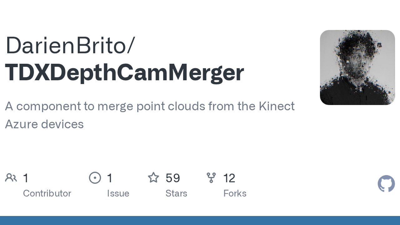 Free TouchDesigner 2025.33070 Component: Multi Depth Camera Point Cloud Merger (Darien Brito)