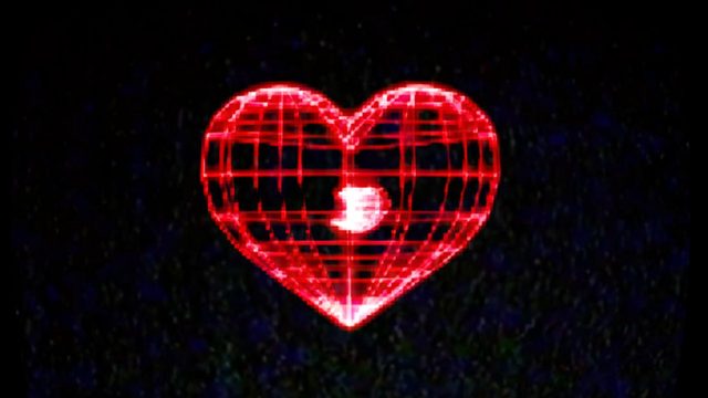 Free TouchDesigner Project: Retro Game Aesthetic Glowing Heart Animation (Simply Nine)