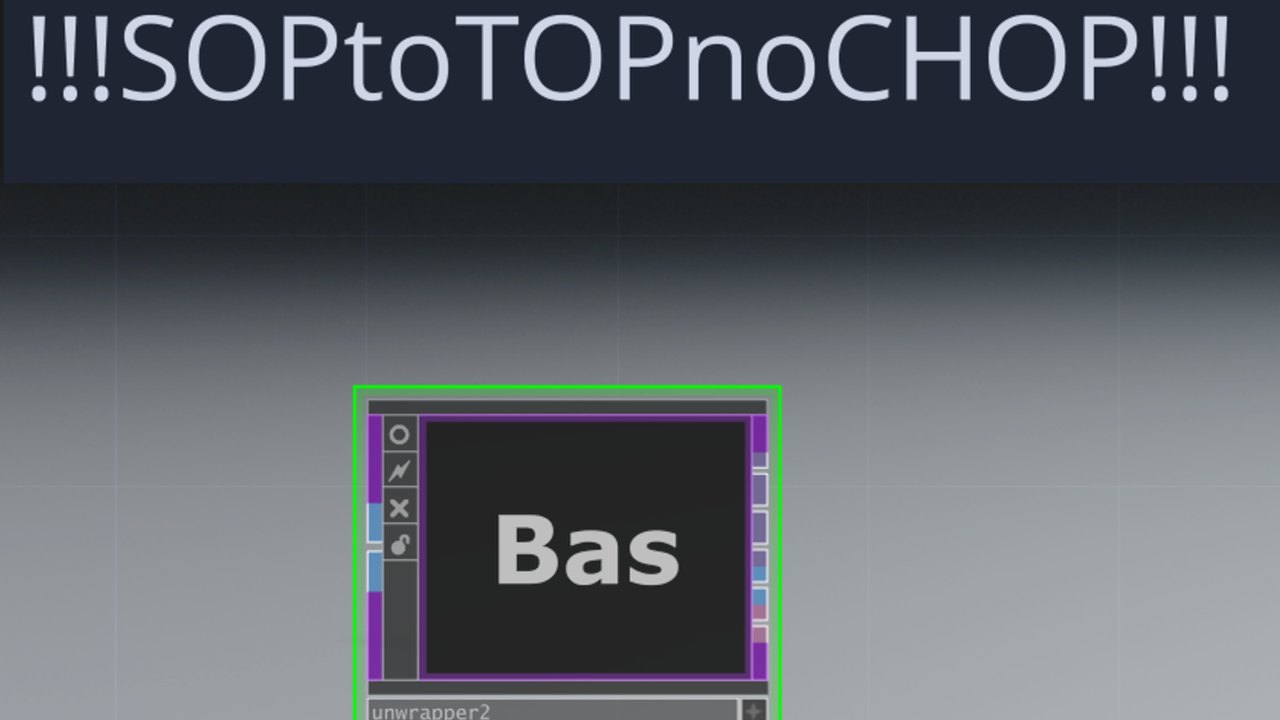 Free TouchDesigner Component: UNWRAPPER 2.0 SOP to TOP Texture Encoding for GLSL (Unveil_studio)