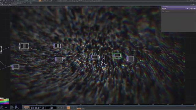 Free TouchDesigner Project: Audio-Reactive Instanced Particles (nicholaspjm)