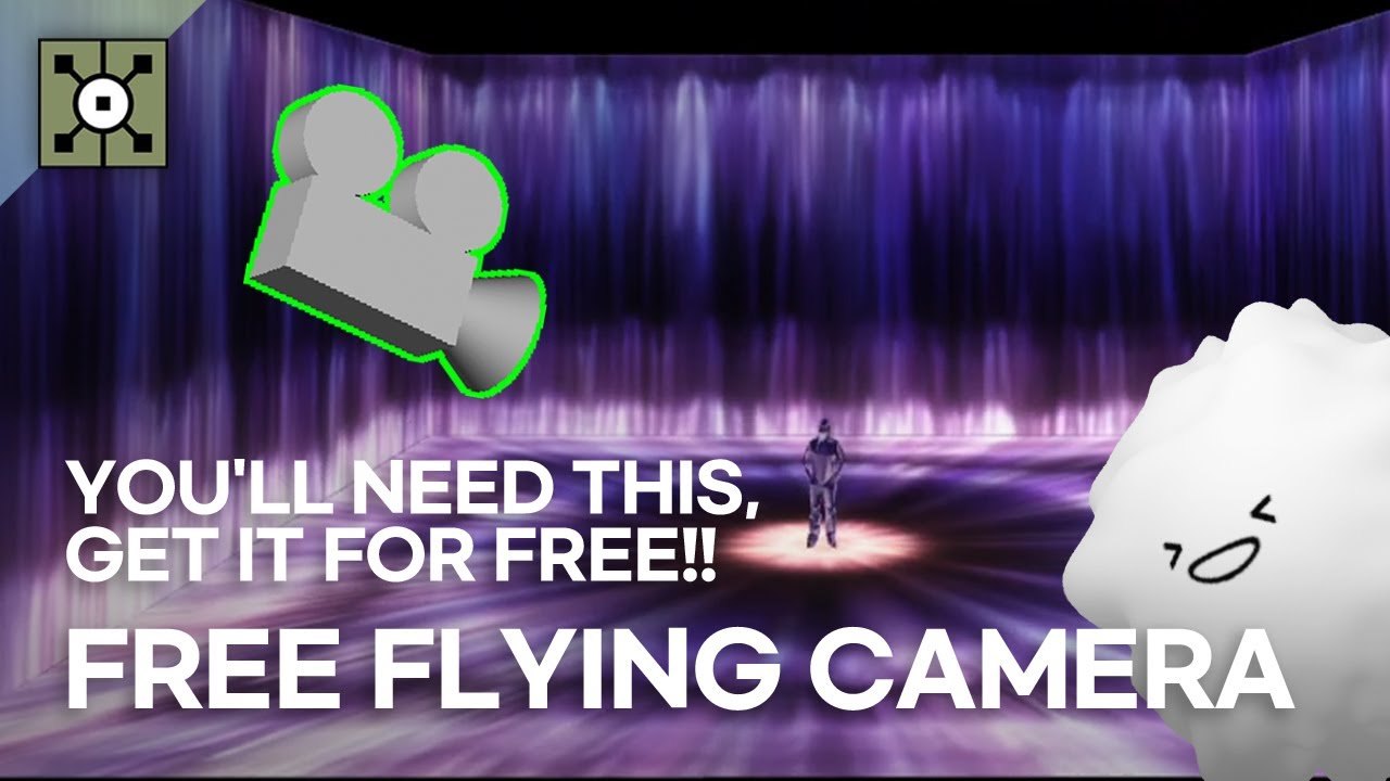 Free TouchDesigner 2021 Component: Flying Camera with Example Project (Noto The Talking Ball)