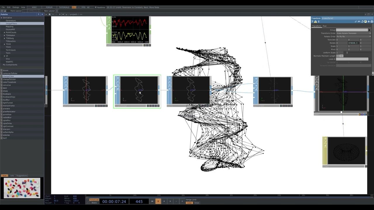 Free TouchDesigner Project: Data Entropy Visual (Paul Andrew)