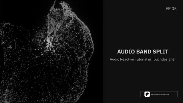 Free TouchDesigner 2025 Project: Audio Band Split Starter for Audio-Reactive Visuals (caro villeneuve)
