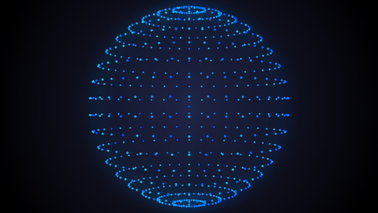 Free TouchDesigner Project: Glowing Point Shape Instancing Example for PAGE Magazine (Mickey van Olst)