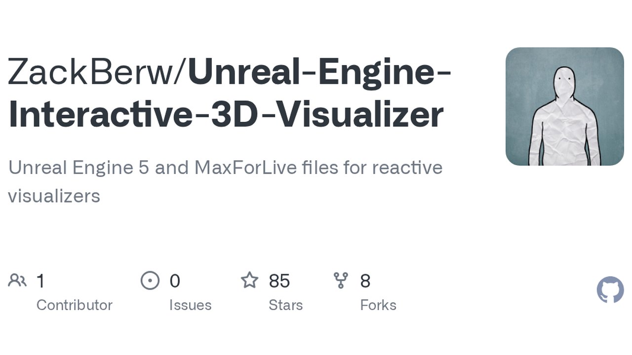 Free Unreal Engine 5.4 Project: Audio and MIDI Reactive Visualizer via OSC (Zack Berwick)