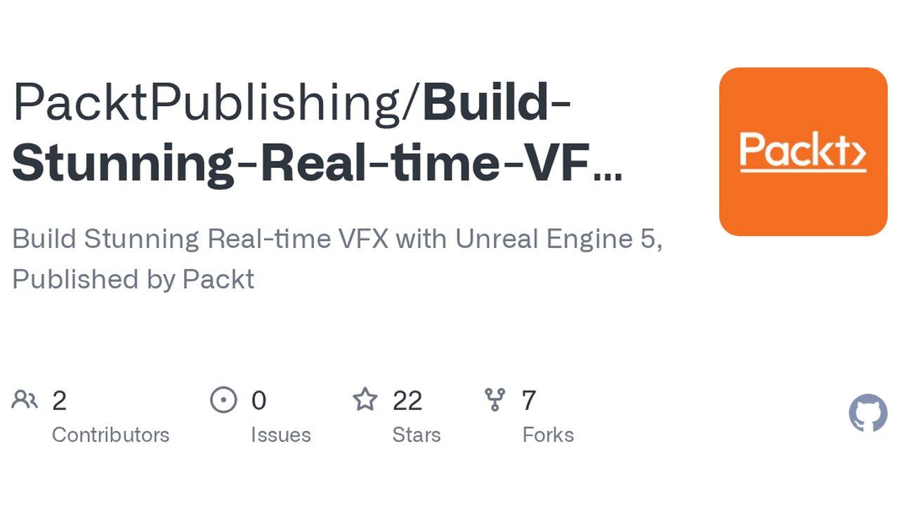 Free Unreal Engine 5.1 Project: Niagara VFX Book Files (Packt, Hrishikesh Andurlekar)
