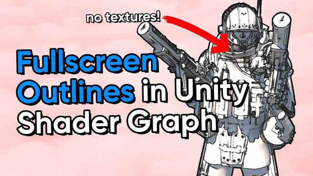 Free Unity 2022.2 Project: URP Outline Post Process (Daniel Ilett)